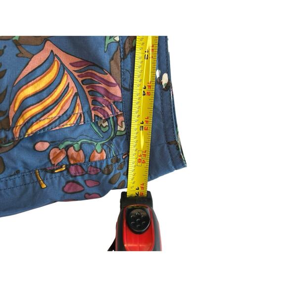 J. Crew Swim Trunks Men’s Medium 31” Blue Nautical Nature Colorful Art To Wear - Picture 4 of 9